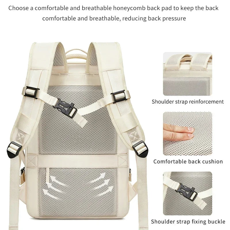 Ultimate Travel Backpack Beige